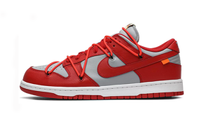 Off-White x Dunk Low 'University Red'