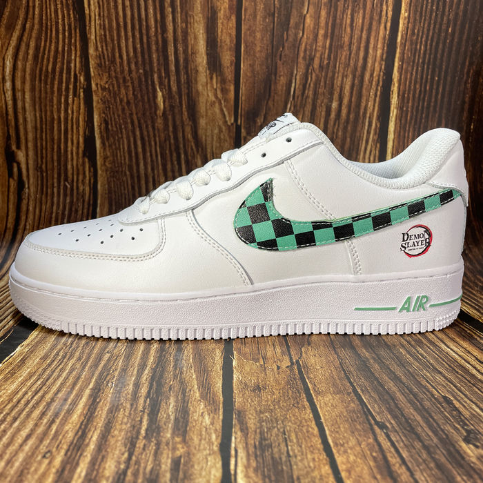 Customize Your Style with the Nike Demon Slayer Air Force 1 Low - Kamado Tanjirou